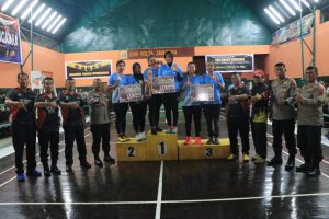 Wakapolda Papua Resmi Tutup Turnamen Badminton Bhayangkara Cup 2023