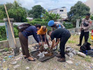 Penyidik Musnahkan 8 Kg Ganja, Tersangka Warga PNG