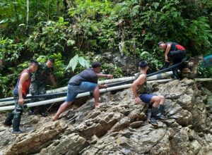 Program TNI-AD Manunggal Solusi Penuhi Kebutuhan Air Bersih di Perbatasan Papua