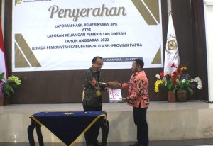 Pemkab Tolikara Kembali Raih Opini WTP dari BPK RI Perwakilan Provinsi Papua