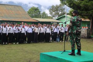 Lepas Casis Bintara,Dandim Jayawijaya : Berdoa Pada Tuhan, Siapkan Mental Dan Fisik