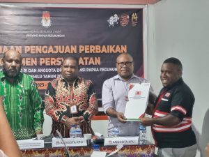 PKN Papua Pegunungan dan 8 Pimcab Serahkan Dokumen Perbaikan, 100 Persen Lengkap