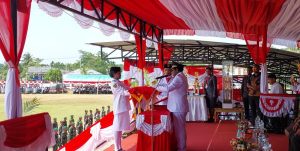 HUT RI, Bupati Gusbager: Mari Bekerja Cepat dan Tepat. Terus Melaju Untuk Keerom Maju