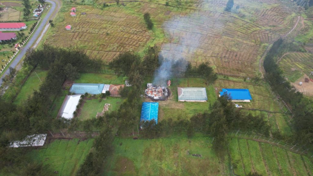 KKB Puncak Kembali Berulah, Kali Ini Bakar Perpustakaan SMA N 1 Ilaga