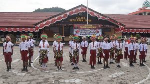 Polisi Cilik Polres Kepulauan Yapen Untuk Membentuk Kepribadian Anak Lebih Baik