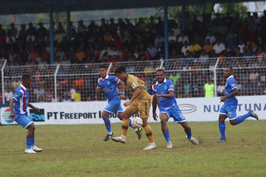 Bermain di Kandang Sendiri, PSBS Biak Kalahkan Persiba 3-0