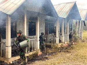 Berulah Bakar Perumahan Nakes di Ilaga, Satu KSTP Tewas Ditindak Aparat