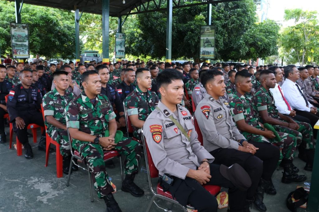 Tatap Muka TNI-Polri di Nabire, Kapolda Papua: Junjung Tinggi Netralitas dan Jaga Solidaritas