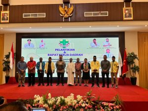 Pengurus Pemuda Katolik Komisariat Daerah Papua Barat Daya Dilantik, Ini Pesan Gubernur Musa’ad