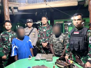 2 Pria Membawa Ganja di Perbatasan PLBN Skouw Wutung RI-PNG Berhasil Diamankan