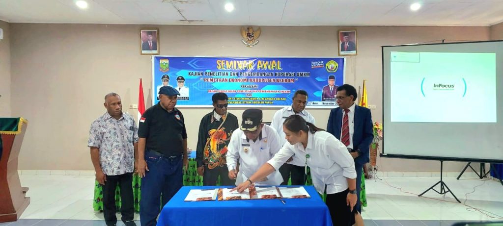 Gelar Seminar, Pemda Keerom Terus Berupaya Kembangakn Pertanian dan Koperasi UMKM