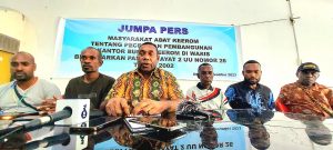 Para Tokoh Pertanyakan Alasan DPRD Keerom Tidak Setujui Pembangunan Kantor Bupati di Waris. Padahal Telah Sesuai UU Nomor 36 Tahun 2002