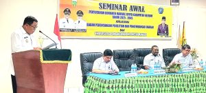 Wabup Wahfir: Ada Empat Tujuan Harus Tercapai Dari Seminar Awal Penyusunan RPJPD Kabupaten Keerom