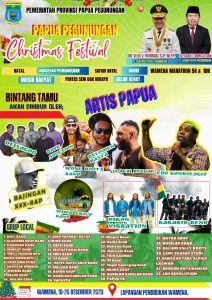 Gelar Christmas Fesrival, Pemprov Papua Pegunungan Gelar Pameran Pembangunan Hingga Konser Musik Hadirkan Musisi Papua