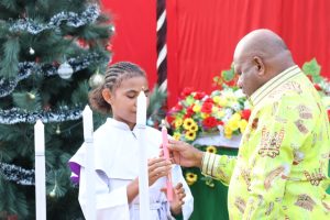 Hadiri Natal Bersama di Mappi, Kapolda Papua Sampaikan Pesan Perdamaian Jelang Pemilu