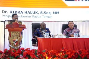 Mama Pj Gubernur Papua Tengah Pastikan 12 Roadmap Perintah UU DOB Telah Dilaksanakan Dengan Baik