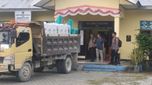 Kotak Suara Pemilu Wilayah Muara Tami Dipindahkan Tempat Penyimpanannya