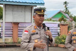 Siagakan 130 Personel Gabungan, Kapolres Christian Aer Pastikan Pleno Aman dan Lancar