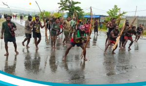 Polres Nduga Kembali Tangani Pertikaian Dua Kelompok Masyarakat Buntut Pembagian Sistem Noken