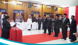 Lantik 7 Eselon II, Mama Pj Gubernur: Bersinergi dan Bekerja Sama Sukseskan 12 Program Prioritas Pemprov Papua Tengah