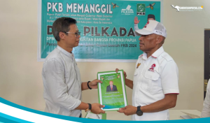 BTM Mantapkan Langkah Maju Calon Gubernur Papua, Daftar Ke PKB dan Yakin Dapat Rekomendasi PDIP