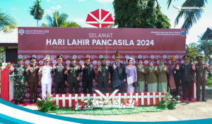 Provinsi Papua Tengah Gelar Upacara Harla Pancasila