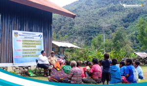 Dinas Pemberdayaan Perempuan Perlindungan Anak dan KB Puncak Jaya Lakukan Kegiatan Advokasi KIE Guna Pencegahan Stunting