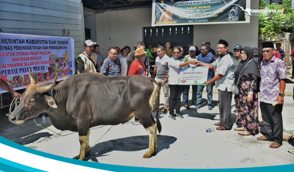 Idul Adha, di Biak 160 Hewan Kurban Berhasil Dipotong