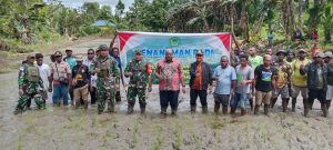 Pj Bupati Nduga Elai Giban SE. MM Laksanakan Pencanangan Ketahanan Pangan di Kabupaten Nduga