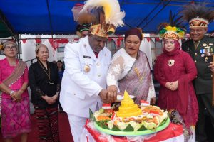 Upacara HUT RI Berjalan Aman, Pj Bupati Elai Giban SE. MM: Mari Kita Terus Membangun Nduga Semakin Baik