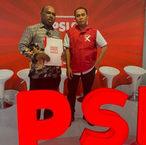 PSI Solid Dukung Pasangan Maximua-Peggy Dalam Pilkada Mimika 2024