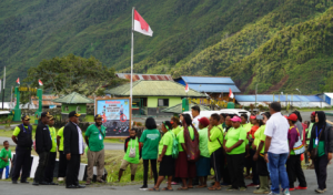 DLHPP Puncak Jaya Gelar Sosialisasi Pencemaran dan Kerusakahan Lingkungan Hidup Pada Masyarakat Distrik Mulia