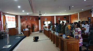 KPU Puncak Jaya Laksanakan Debat Pertama Calon Bupati dan Wakil Bupati