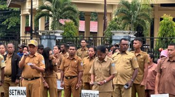 Bupati Yapen Tegaskan Disiplin ASN dan Transparansi Keuangan Daerah
